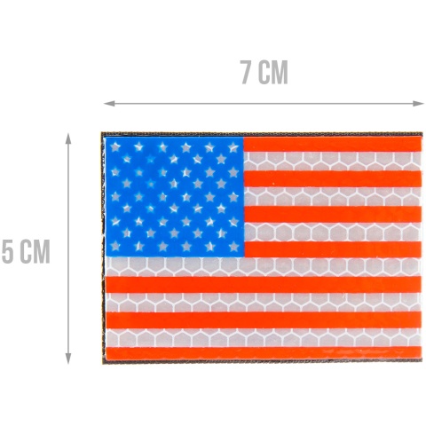 G-Force US Flag Reflective Morale Patch