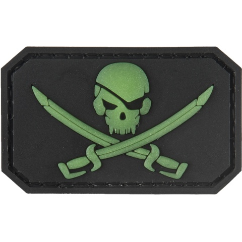 G-Force Glow in the dark Pirate Morale Patch