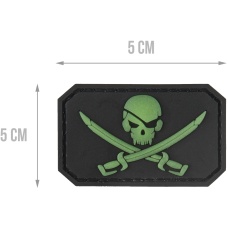 G-Force Glow in the dark Pirate Morale Patch