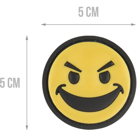 G-Force Evil Smiling Face Morale Patch