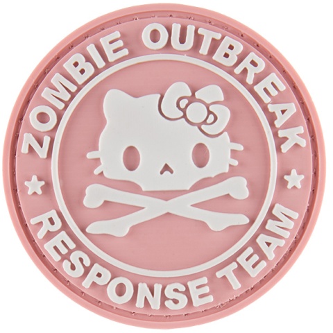 G-Force Zombie Outbreak Response Team Morale Patch - PINK