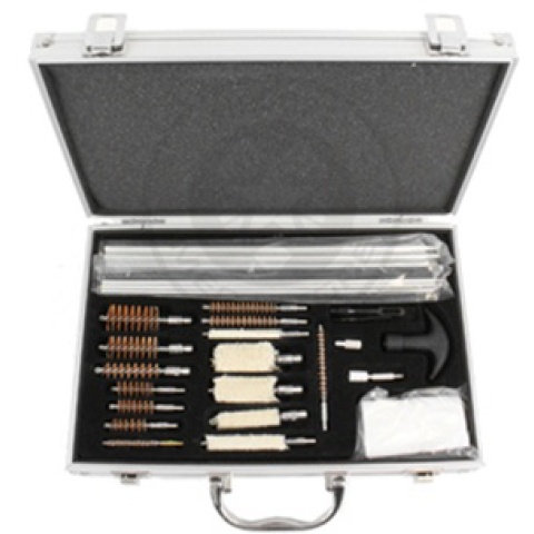 NcStar Universal Gun Cleaning & Maintenance Kit w/ Aluminum Case