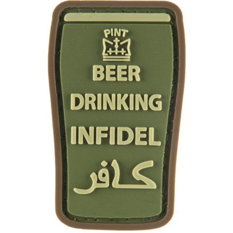 G-Force Beer Drinking Infidels Morale Patch