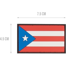 G-Force Puerto Rico Flag PVC Morale Patch
