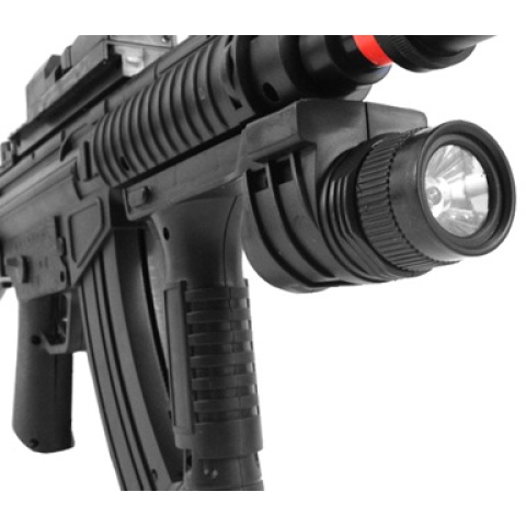 P1095 Spring Powered Airsoft Rifle With Tactical Foregrip