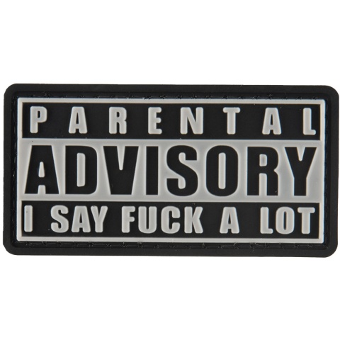 G-Force Parental Advisory PVC Morale Patch