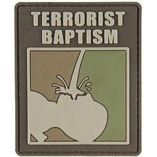 G-Force Terrorrist Baptism PVC Morale Patch