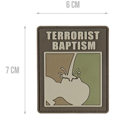 G-Force Terrorrist Baptism PVC Morale Patch