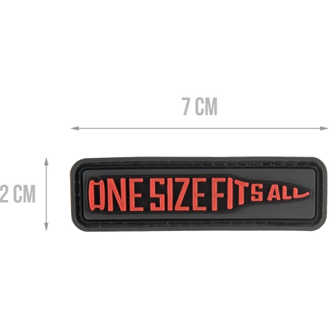 G-Force One Size Fits All PVC Morale Patch