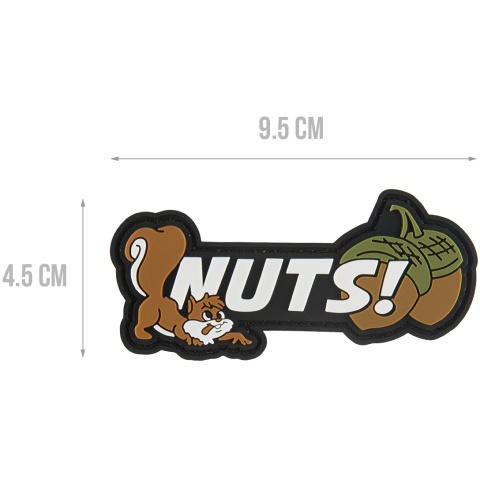 G-Force Squirrel Nuts PVC Morale Patch