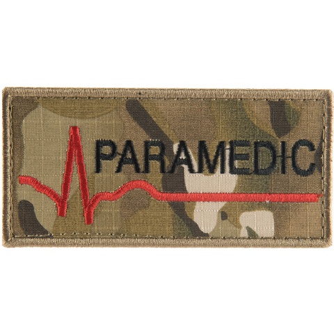G-Force Paramedic Embroidered Morale Patch