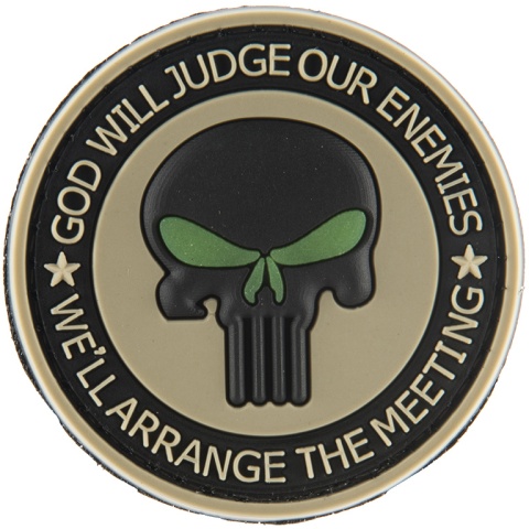G-Force Punisher Enemies Glow-in-the-Dark PVC Morale Patch