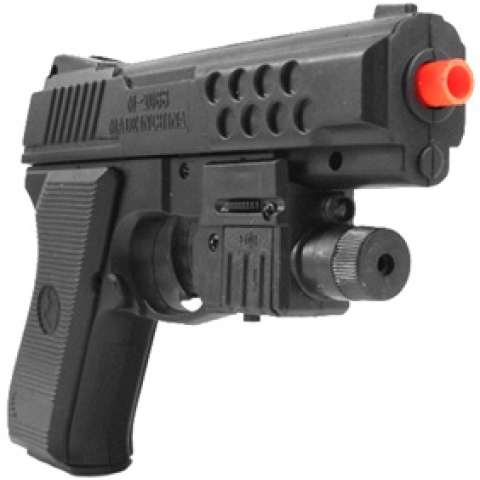 UK Arms P2068AF Spring-Powered Airsoft Pistol (Color: Black)