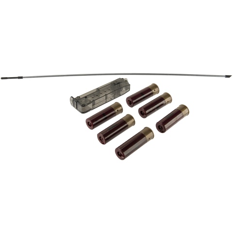 JAG Arms Scattergun SP Airsoft Gas Shotgun (Extended Tube) - TAN