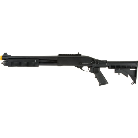JAG Arms Scattergun TS Airsoft Gas Shotgun - BLACK