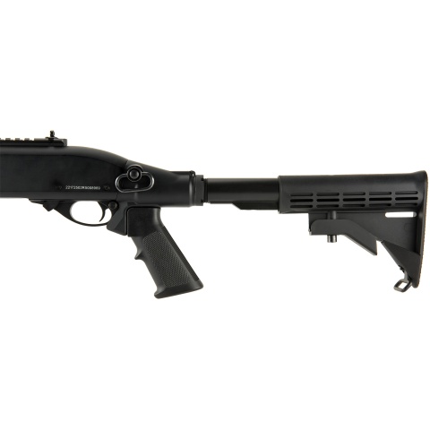 JAG Arms Scattergun TS Airsoft Gas Shotgun - BLACK