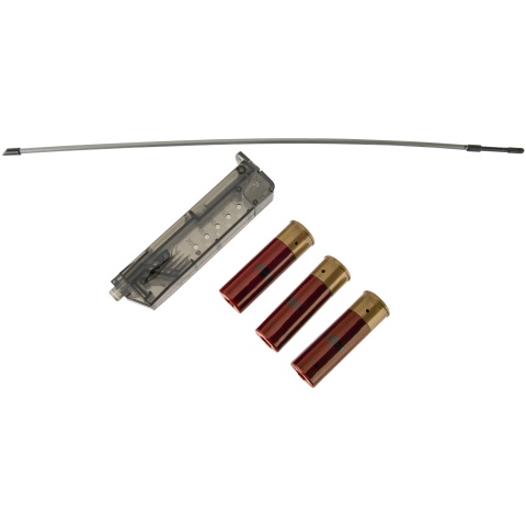 JAG Arms Scattergun TS Airsoft Gas Shotgun - BLACK