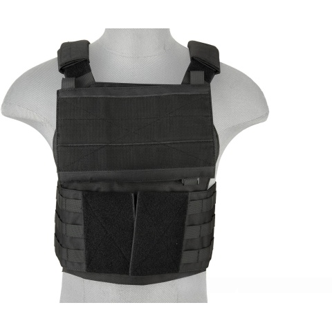 Lancer Tactical Buckle Up Version Airsoft Tactical Vest - BLACK