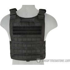 Lancer Tactical Buckle Up Version Airsoft Tactical Vest - BLACK