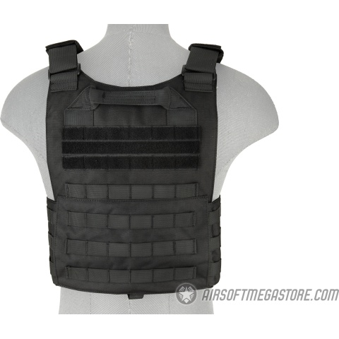 Lancer Tactical Buckle Up Version Airsoft Tactical Vest - BLACK