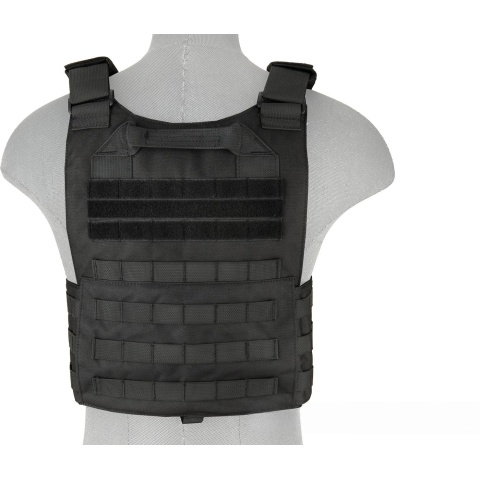Lancer Tactical Buckle Up Version Airsoft Tactical Vest - BLACK