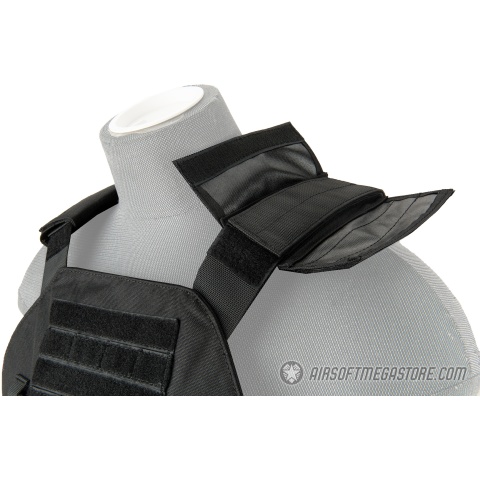 Lancer Tactical Buckle Up Version Airsoft Tactical Vest - BLACK