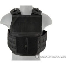 Lancer Tactical Battle 1000D Nylon MOLLE Tactical Vest - BLACK