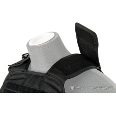 Lancer Tactical Battle 1000D Nylon MOLLE Tactical Vest - BLACK