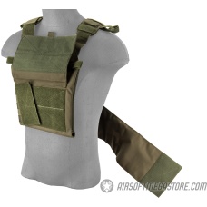 Lancer Tactical Assault Recon Plate Carrier - OD GREEN
