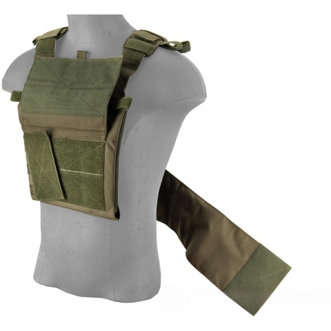 Lancer Tactical Assault Recon Plate Carrier - OD GREEN