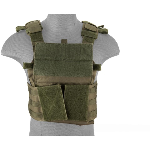 Lancer Tactical Assault Recon Plate Carrier - OD GREEN