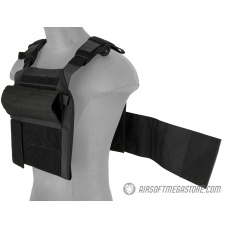 Lancer Tactical Assault Recon Tactical Vest - BLACK