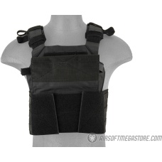Lancer Tactical Assault Recon Tactical Vest - BLACK