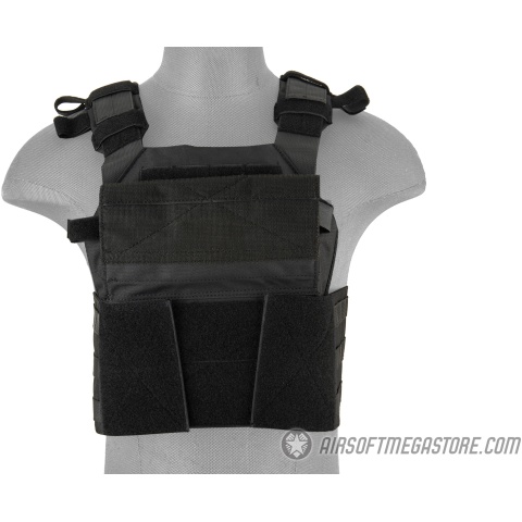Lancer Tactical Assault Recon Tactical Vest - BLACK