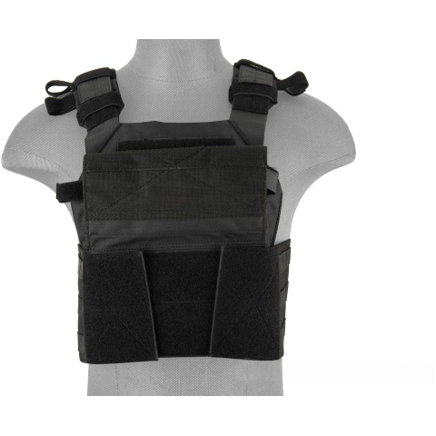 Lancer Tactical Assault Recon Tactical Vest - BLACK