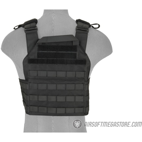 Lancer Tactical Assault Recon Tactical Vest - BLACK