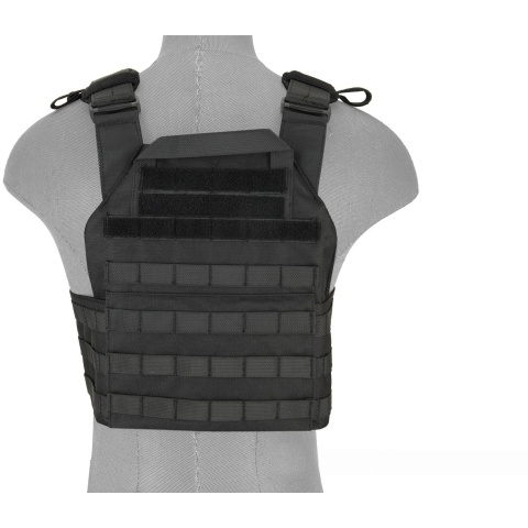 Lancer Tactical Assault Recon Tactical Vest - BLACK