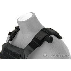 Lancer Tactical Assault Recon Tactical Vest - BLACK