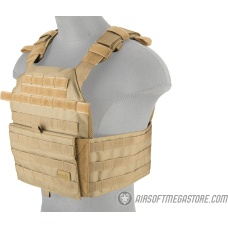 Lancer Tactical Assault Recon Plate Carrier - TAN