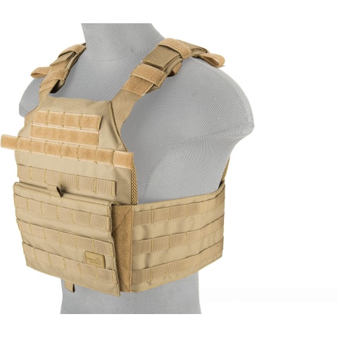 Lancer Tactical Assault Recon Plate Carrier - TAN