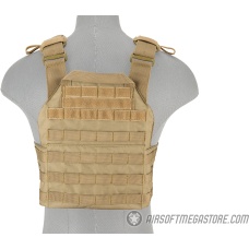 Lancer Tactical Assault Recon Plate Carrier - TAN