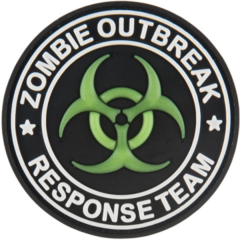 G-Force Glow-in-the-Dark Zombie Oubreak Response Team PVC Morale Patch