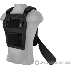 Lancer Tactical Speedster Adaptive Tactical Vest - BLACK