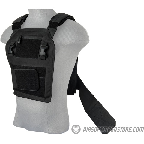 Lancer Tactical Speedster Adaptive Tactical Vest - BLACK