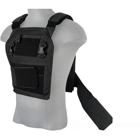 Lancer Tactical Speedster Adaptive Tactical Vest - BLACK