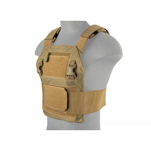 Lancer Tactical Speedster Adaptive Tactical Vest - TAN
