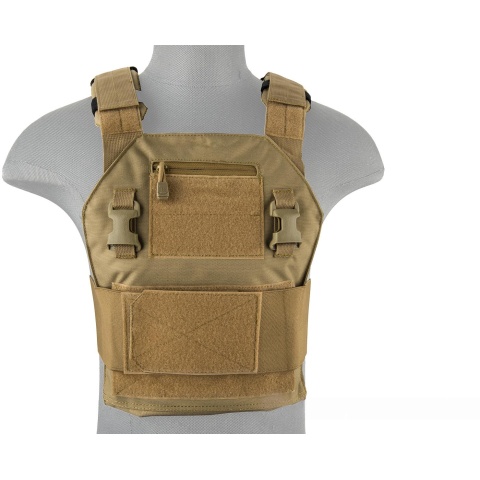 Lancer Tactical Speedster Adaptive Tactical Vest - TAN