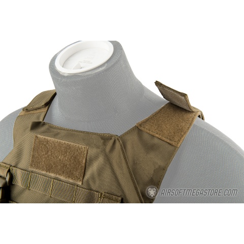 Lancer Tactical Adaptive Recon Tactical Vest - TAN