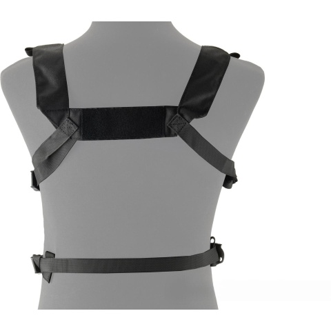 Lancer Tactical Adaptive Multi-Purpose Slim Chest Rig - BLACK