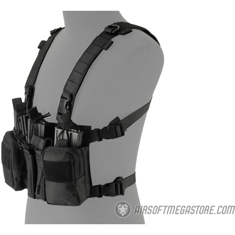 Lancer Tactical Adaptive Sniper Chest Rig - BLACK